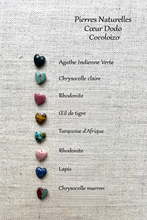 Charger l'image dans la galerie, Collier Fil d’or Cœur Dodo